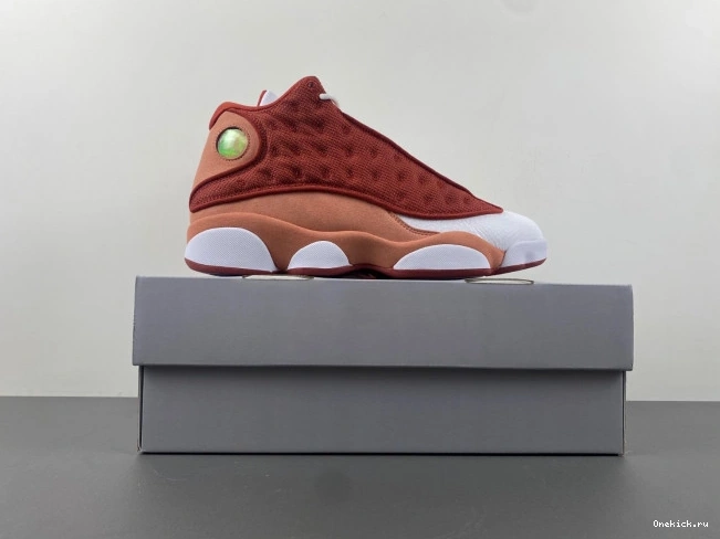 One Kick 13 Dune Air DJ5982-601 Red Jordan 0708